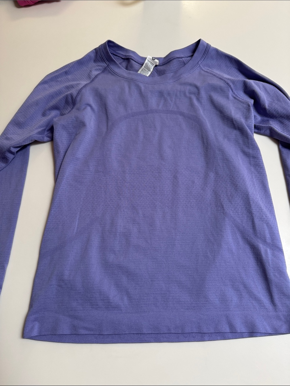 lululemon athletica Lavender Long-Sleeve Crew Tee